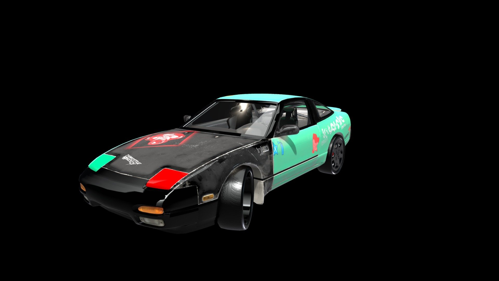1993 Nissan 240SX (RPS13) - Download Free 3D model by DisneyCars