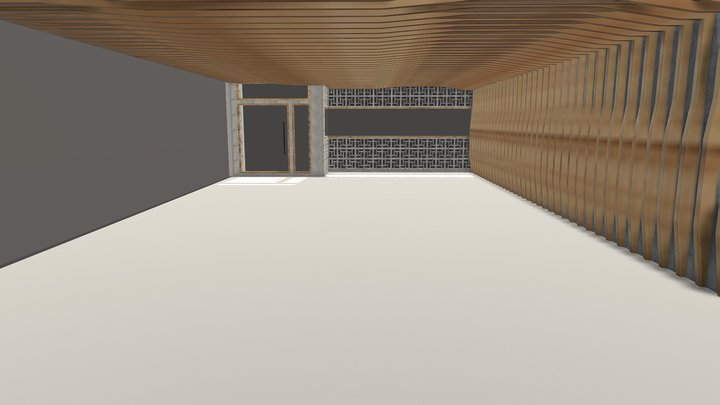Plafón paramétrico + Fachada Atelier. 3D Model