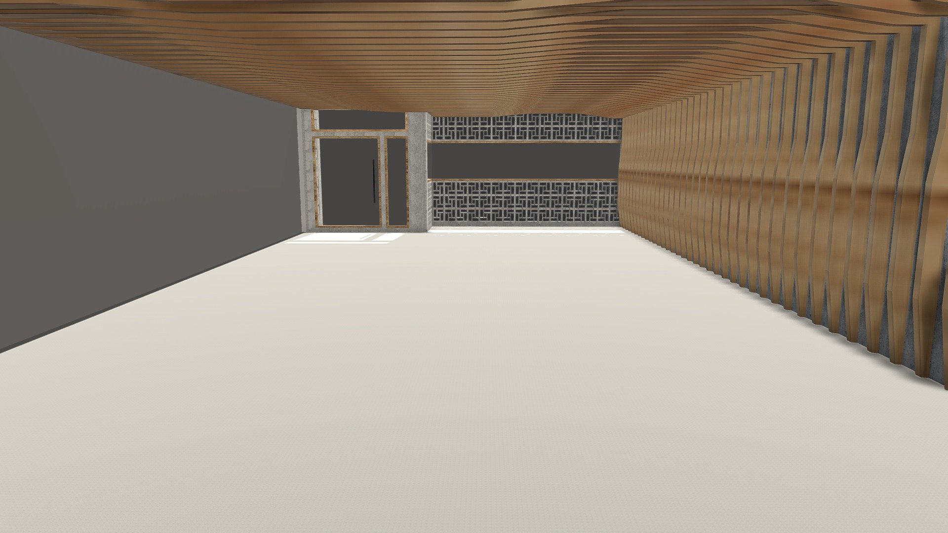 Plafón paramétrico + Fachada Atelier.