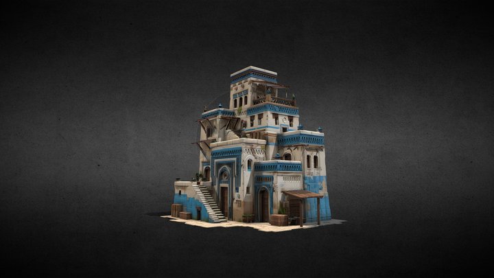 Azure Medina House 3D Model