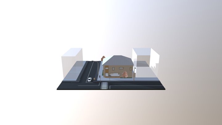 Riccarton Road 3D Model