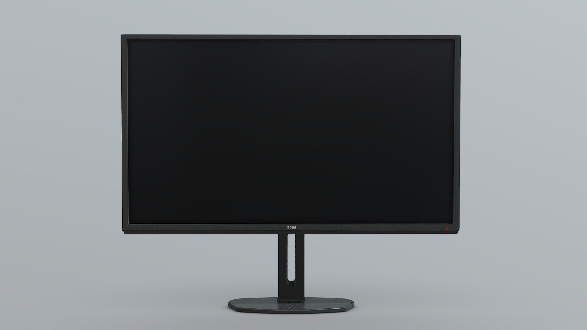 Flat Screen Monitor - Turned Off - Buy Royalty Free 3D model by 3Dee ...
