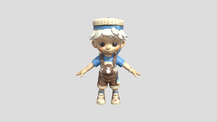Japanese_Milk_Elf_fbx 3D Model