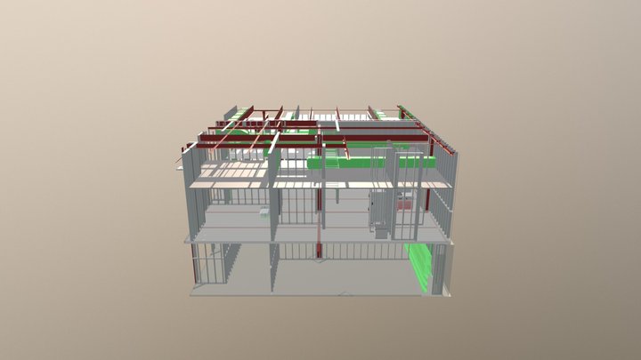 TCH MEP Routing 3D Model