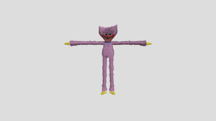 Poppy_ Playtime_ Chapter_4__ Kissy_ Missy 3D Model