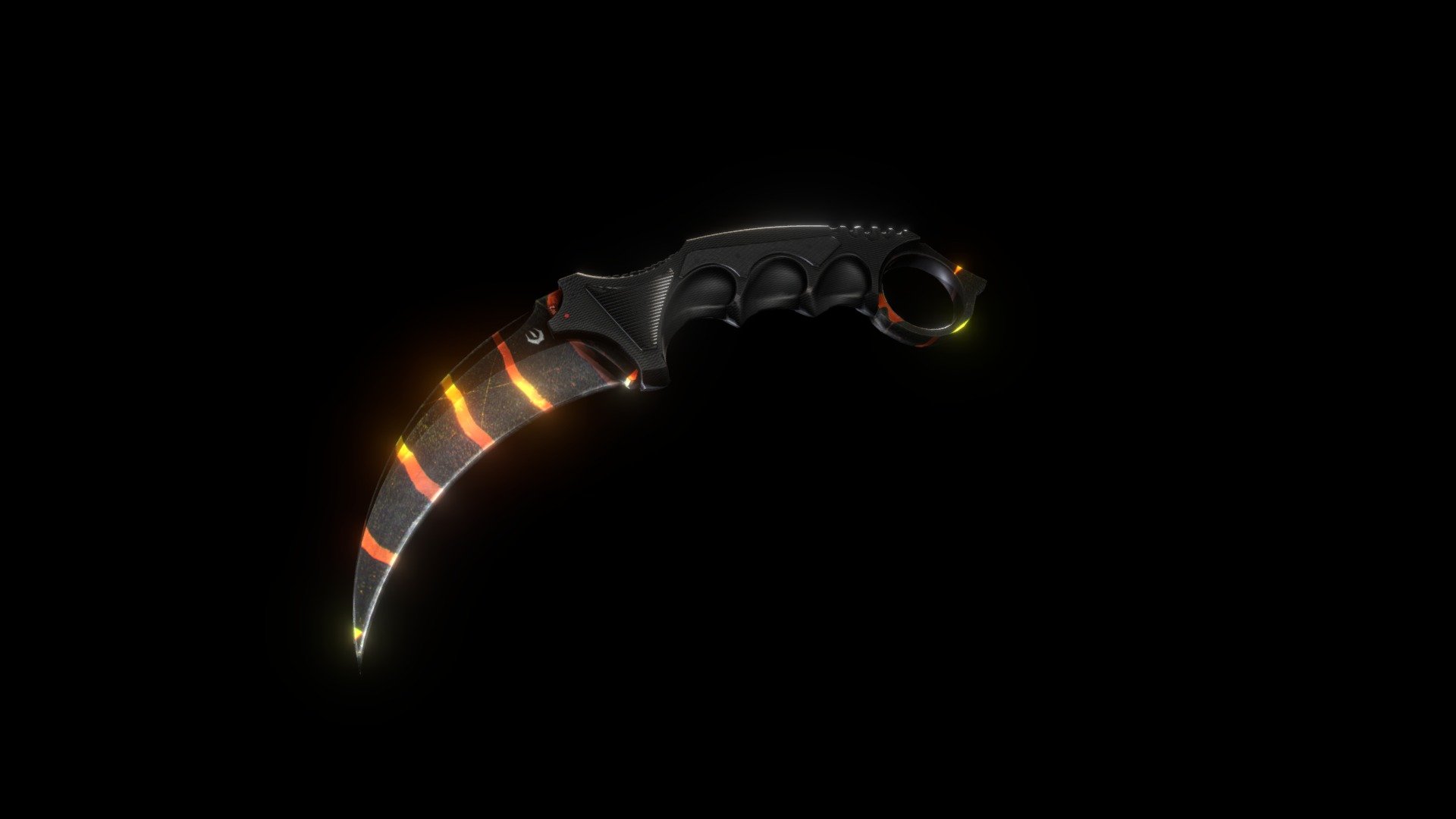 Karambit | Stripes - 3D model by punker (@riotradar) [3e98642] - Sketchfab