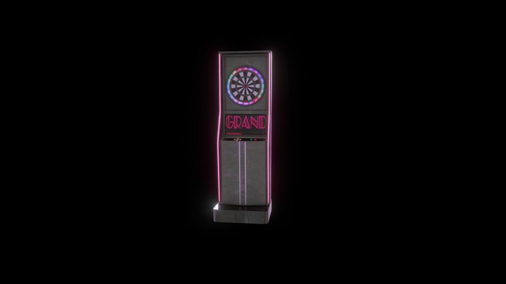 Darts Stand 3D Model