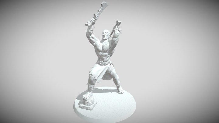 Kratos - (God Of War) - 3D model by Doctorikc [44e48c5] - Sketchfab