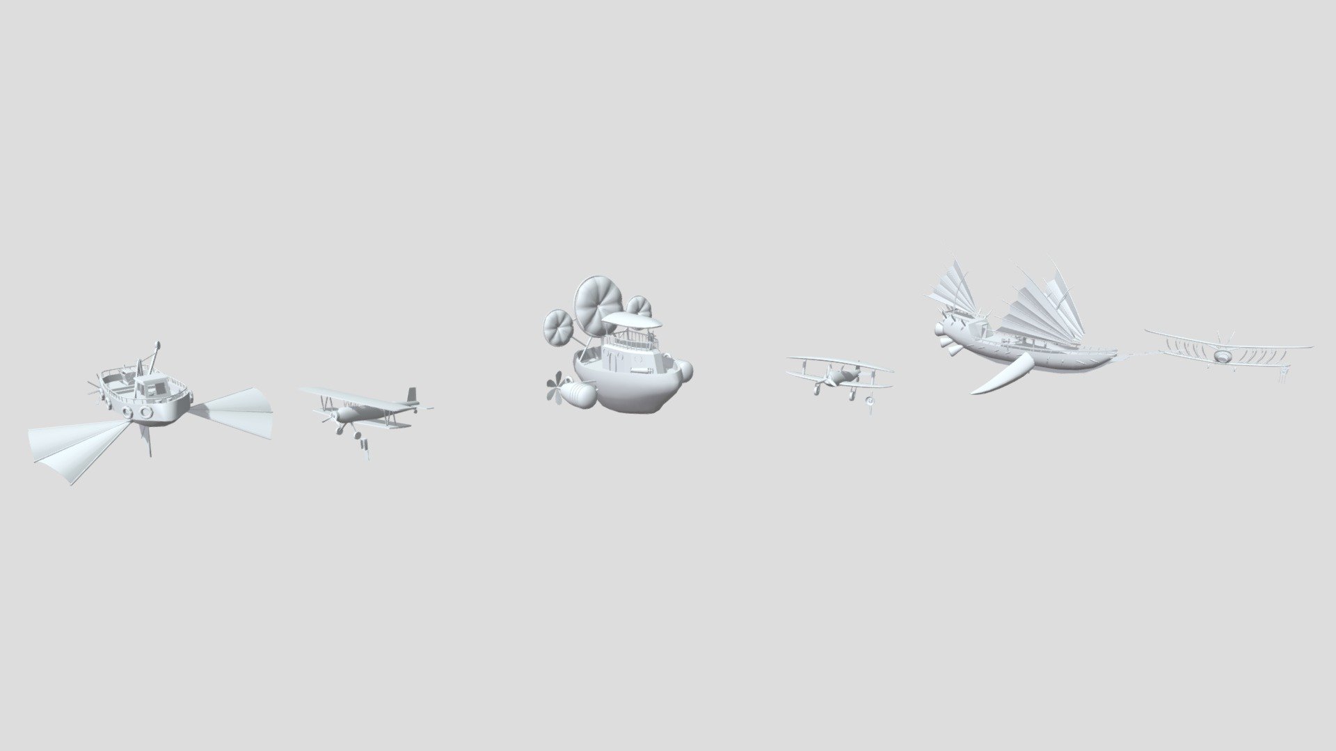 HW XYZ silhouettes
