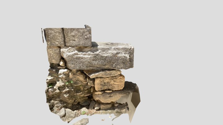 Gortyna Inschrift – Kostenloses 3D-Modell STL