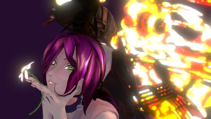 Reze / Bomb-Devil (Full Rig - ARKit Blendshapes) 3D Model