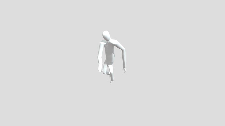 Backrooms Monster OG Scary baboon 3D Model