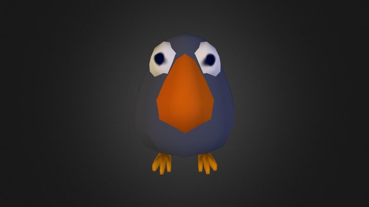 Pixar Bird_A102222056_陳奕均_數媒遊戲二甲 3D Model