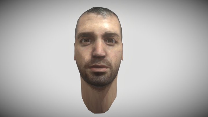 male02 face rigged – Free 3D Model STL