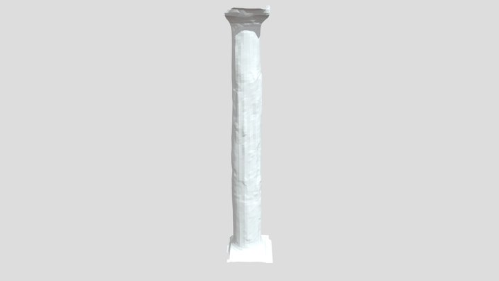 Collumn in the former "Fuehrerbau" w/o texture 3D Model
