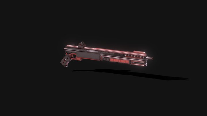 Rusty Weapon 3D Model