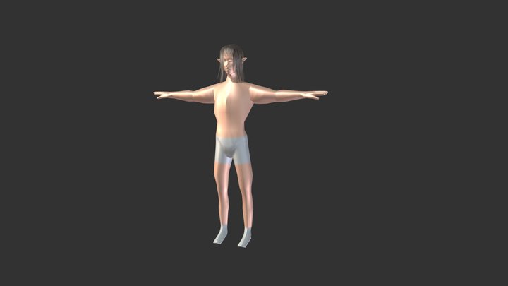 Model Hair 3D Model