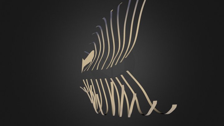 squelettecage_ini.obj 3D Model