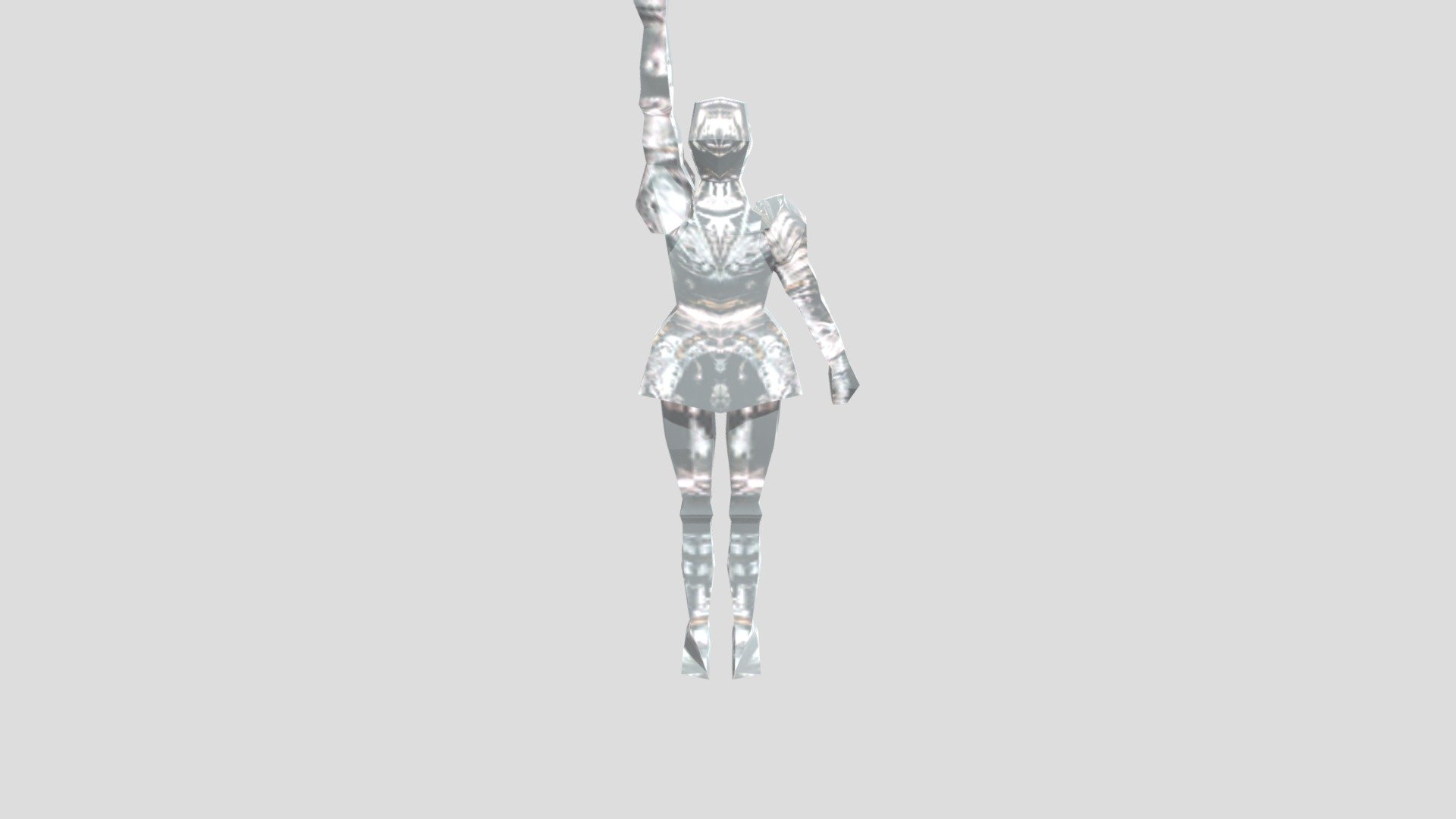 Cavaleiro Lowpoly (Avaliação B)
