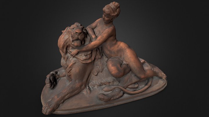 La bellesa dominant la força - Game Ready 3D Model