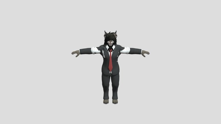 Lynx male 3D Model