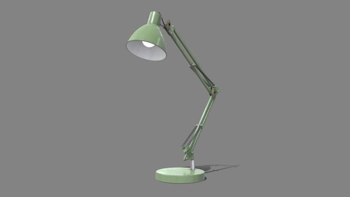 table_lamp_olivegreen – Kostenloses 3D-Modell STL