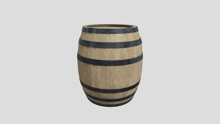 Barrel LP 3D Model