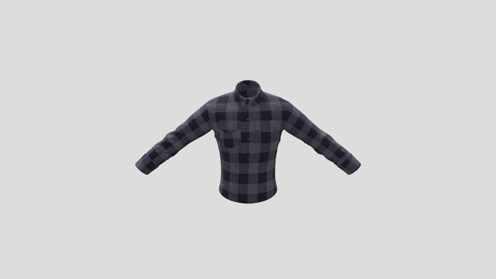 Carwile_John_Shirt 3D Model