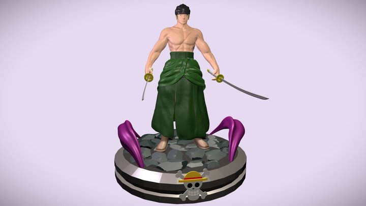 Roronoa Zoro 3D Model