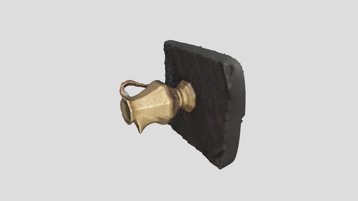 Brass jug XIX ct. 3D Model