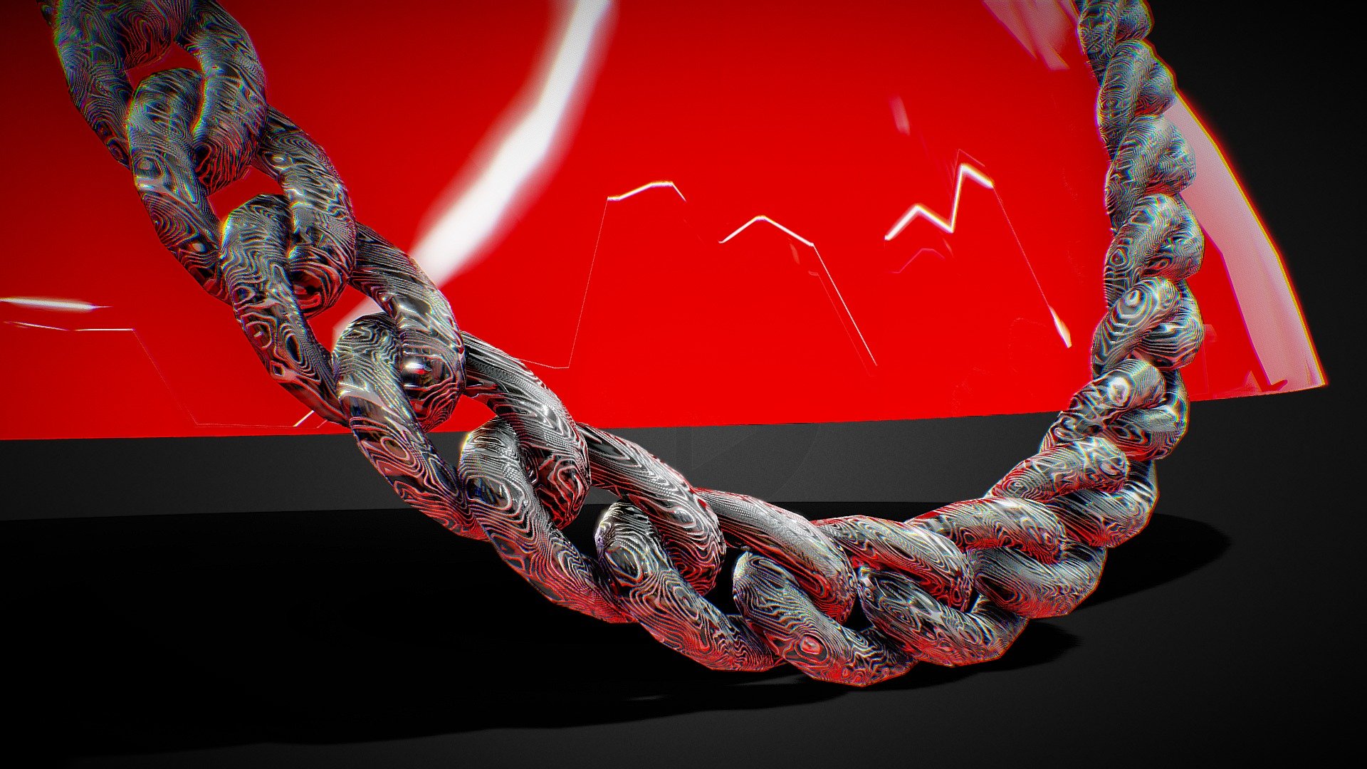 Damascus Chain Buy Royalty Free 3D model by Tiko (tikoavp) [3ea3ddc