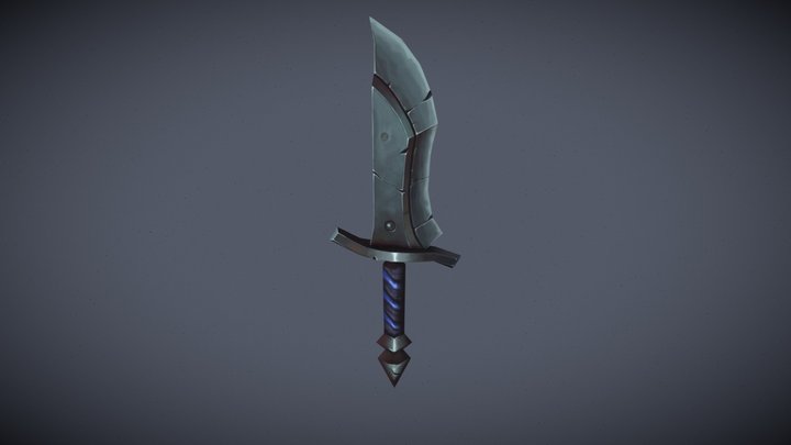 World of Warcraft Dragonflight Dagger 3D Model