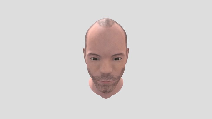 Jason Statham Bust 3D Model