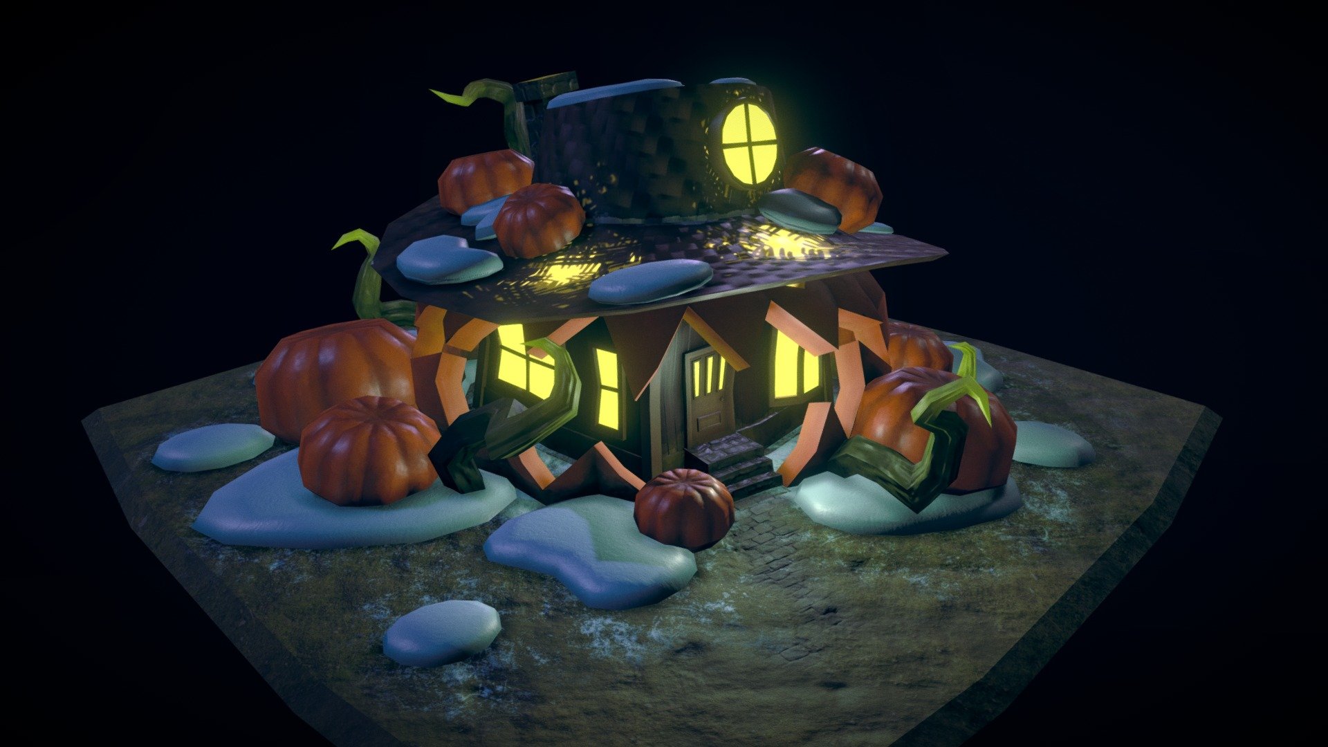 Pumpkin House Animation
