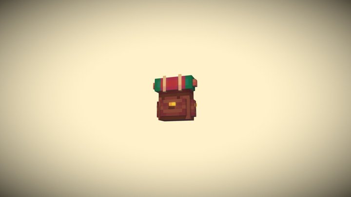 Shinobi Backpack 3D Model