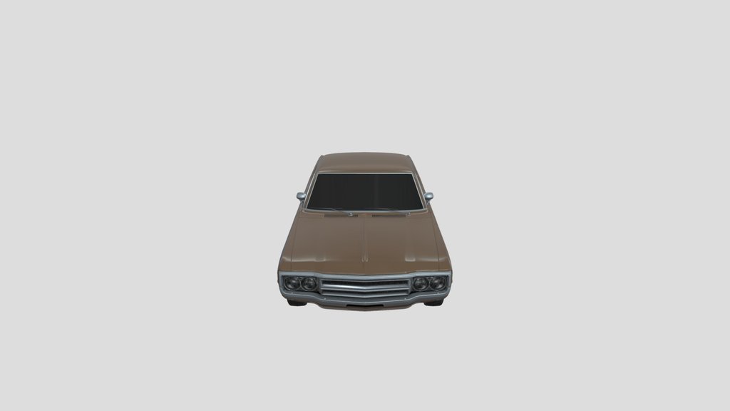 Retro Muscle Car