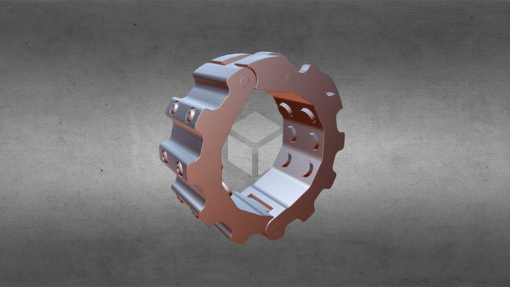 Concept 7 With Rubber Metal Buffers 3D Model