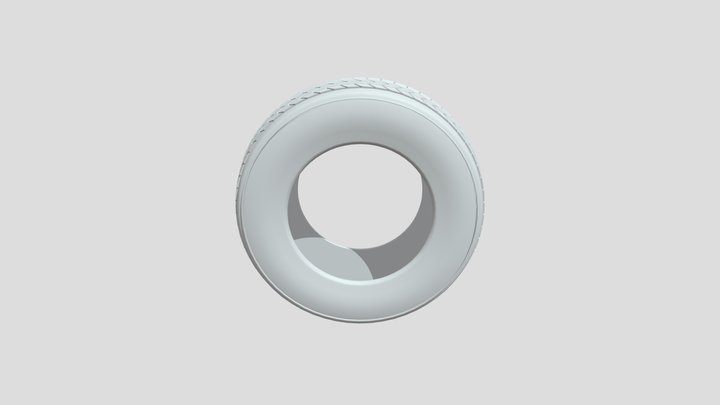 Tyre (untextuered) 3D Model