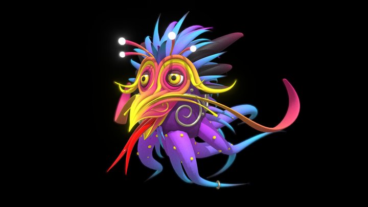 Squark 3D Model