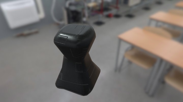 Iron Pedestal - PBR 3D Model