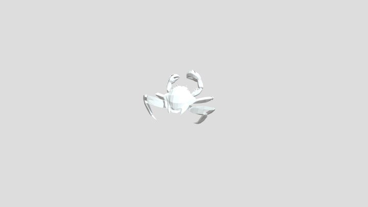 Seagull_seperate_krab_03 3D Model