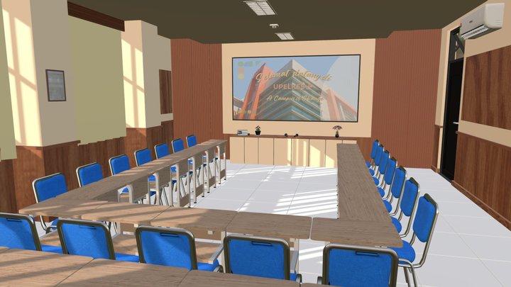 Kelas Mawar 3D Model