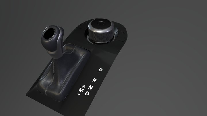 Transmission_Without_GearKnob 3D Model