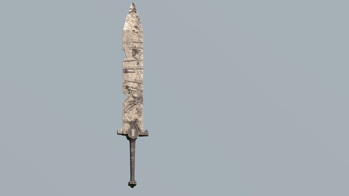 The First General's Great Sword 3D Model
