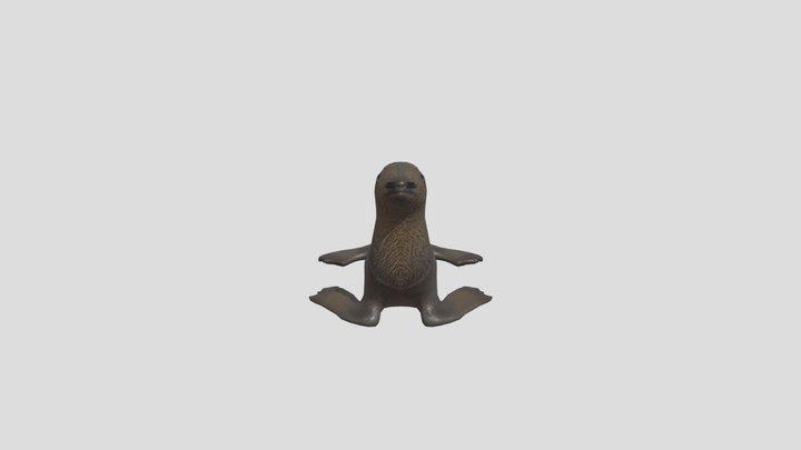 Kiss Seal 3D Model