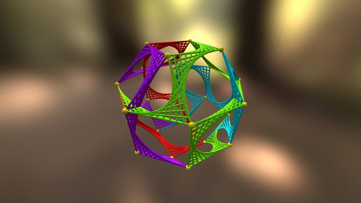 eulerian string circuit 3D Model