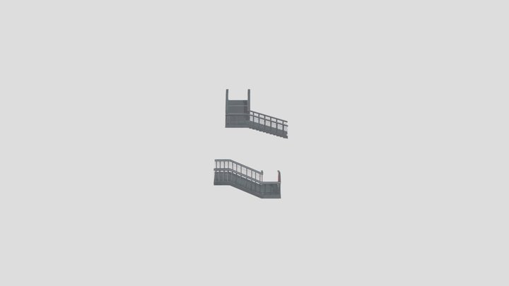 FREE stairs 3D Model