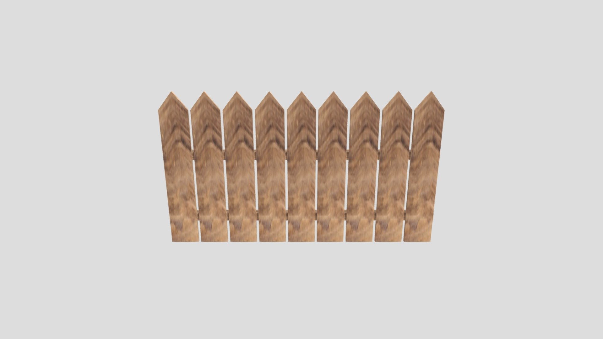 Fence Low Poly