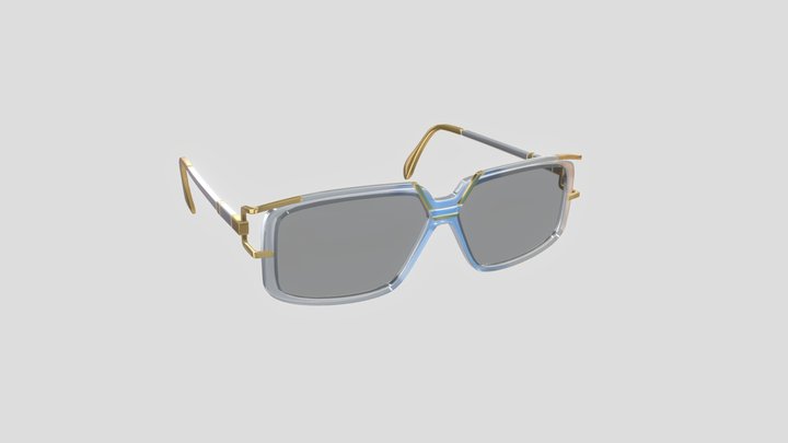 Cazal Sunglasses 3D Model