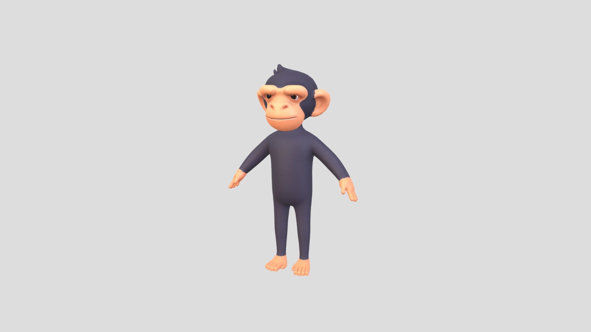 Character Chimpanzee Buy Royalty Free D Model By Balucg Ead My Xxx